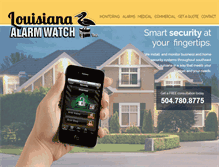 Tablet Screenshot of laalarmwatch.com
